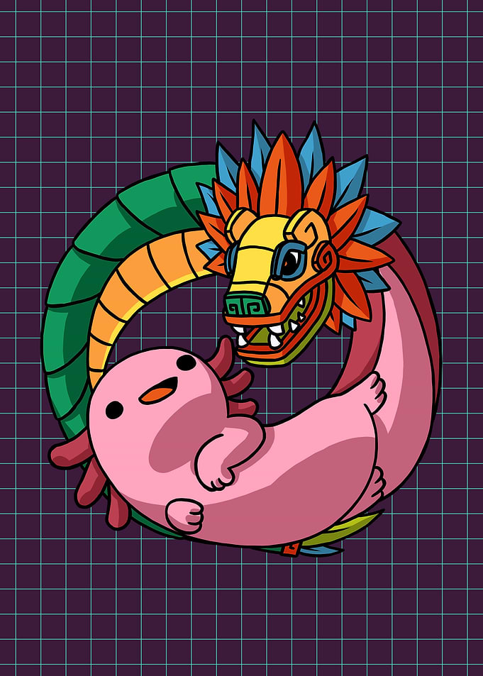 Quetzalcoatl Ying Yang
