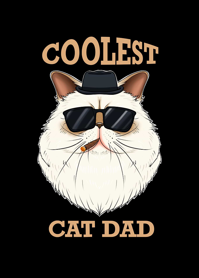 Coolest Himalayan Cat Dad