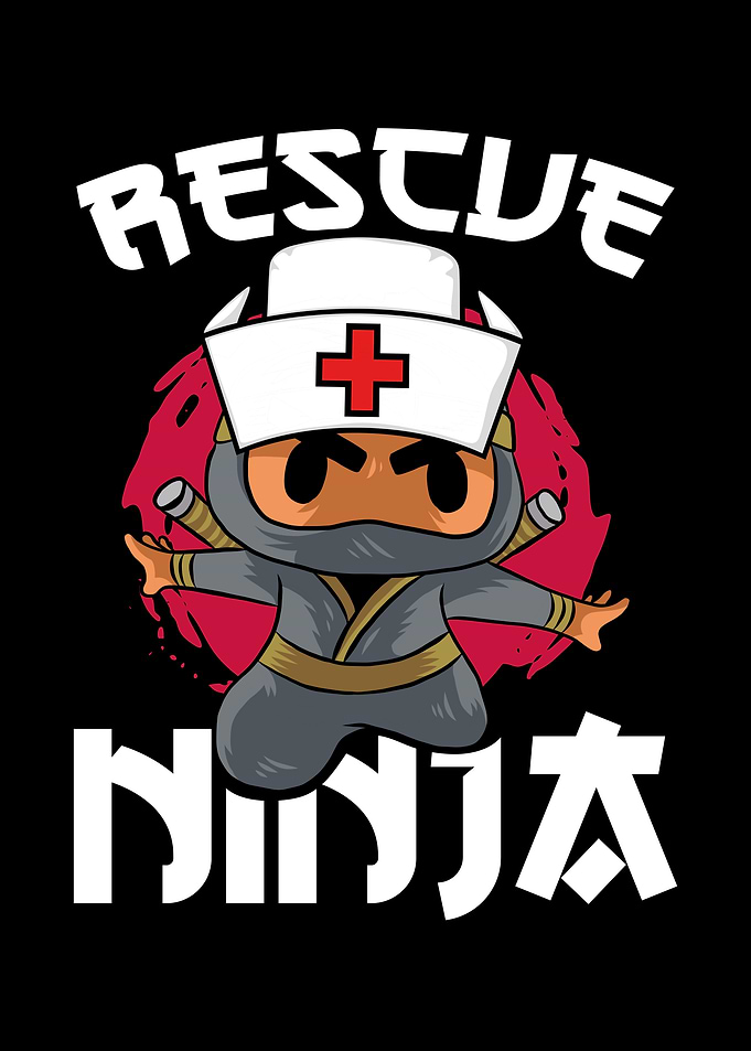 Hospital rescue ninja