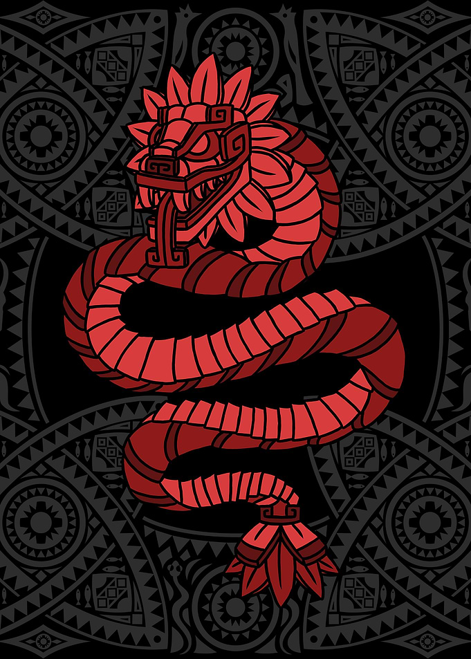 Quetzalcoatl Aztec Mayan