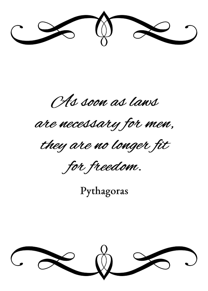 Laws and Freedom