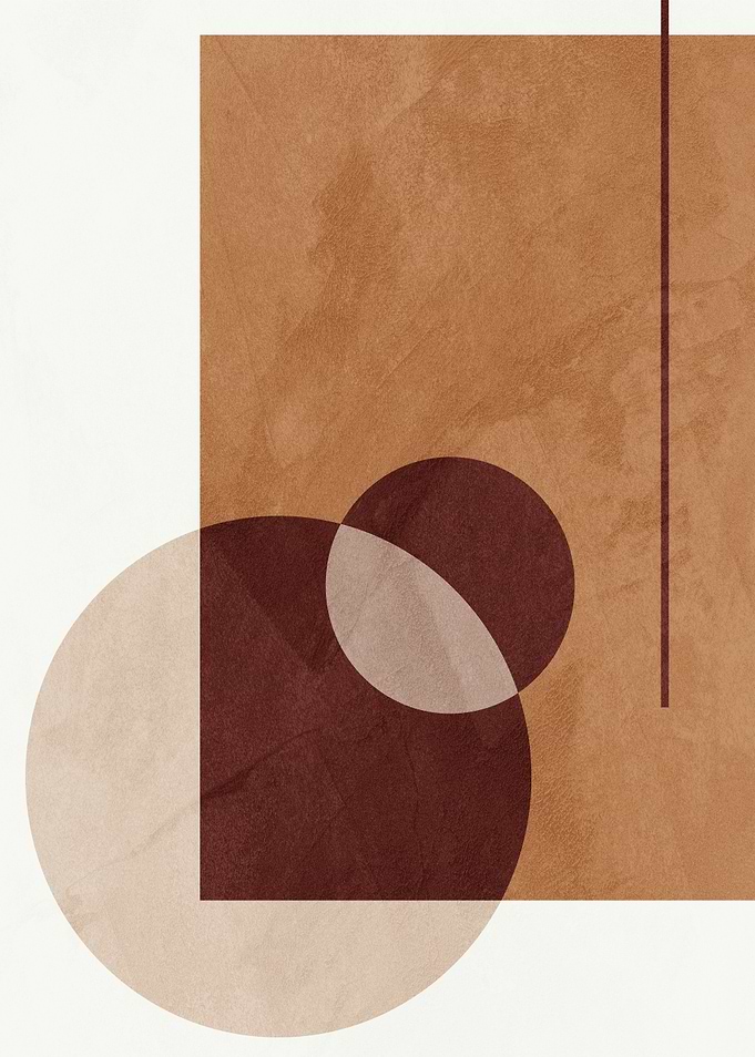 GEOMETRIC ABSTRACT 144A