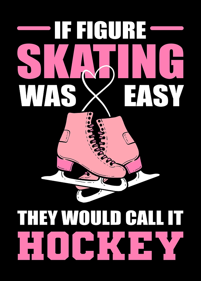 Ice Skater Funny