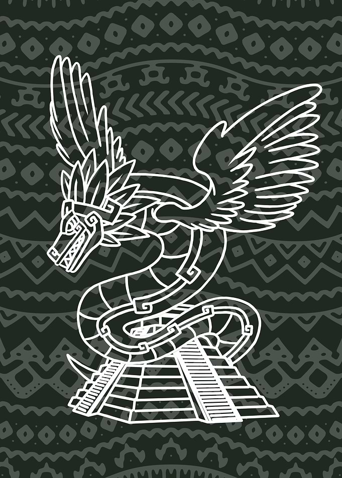 Quetzalcoatl Mayan Temple