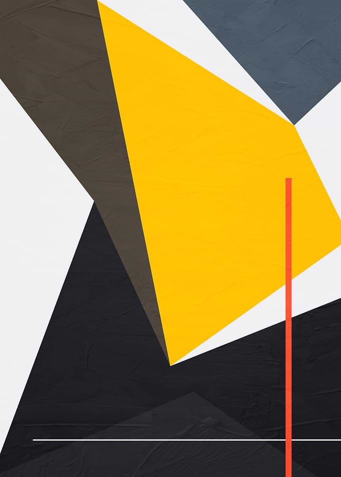 GEOMETRIC ABSTRACT 348A