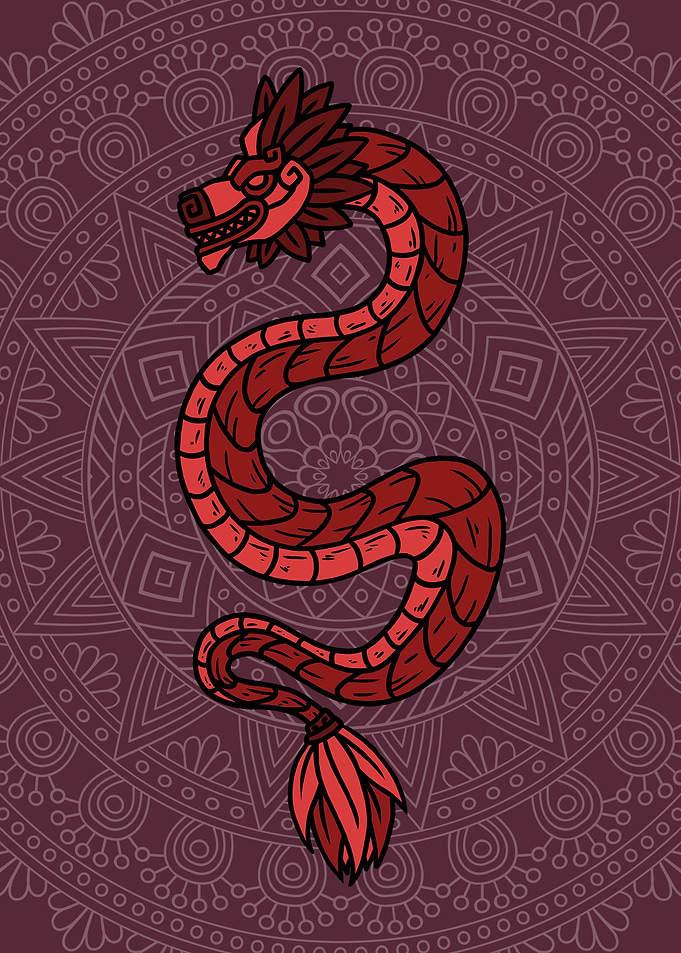 Quetzalcoatl Aztec Mayan