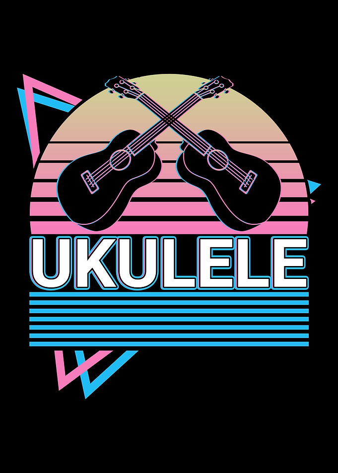 Ukelele Ukulelist Retro