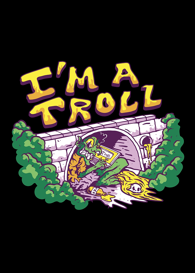 Internet troll parody