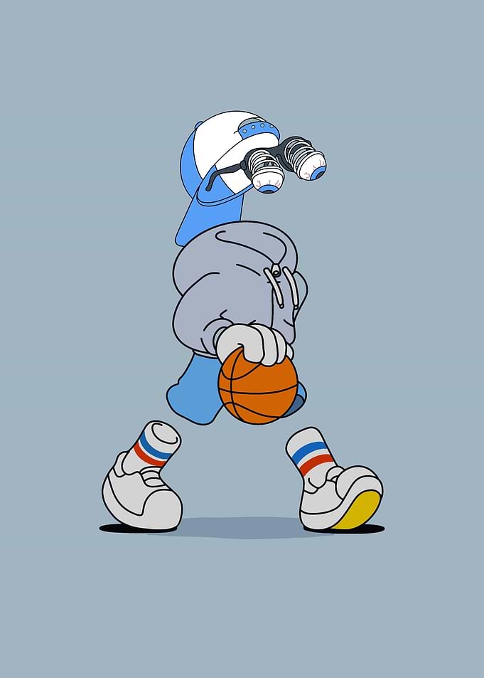 Invisible basketball