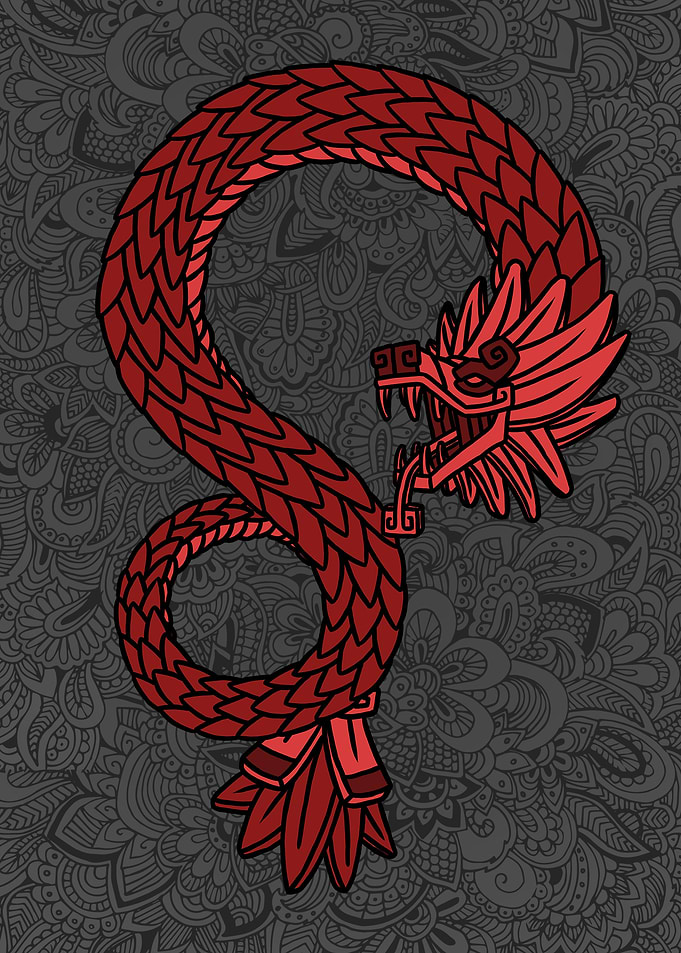 Quetzalcoatl Aztec Mayan