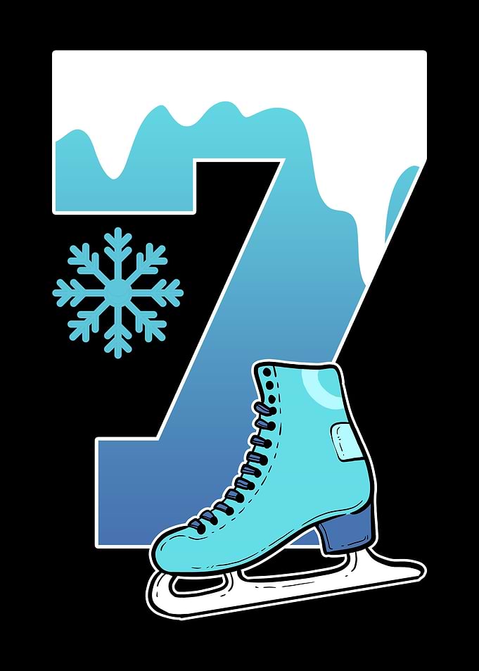 7th Birthday Ice Skating
