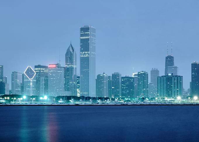 Chicago at Dusk