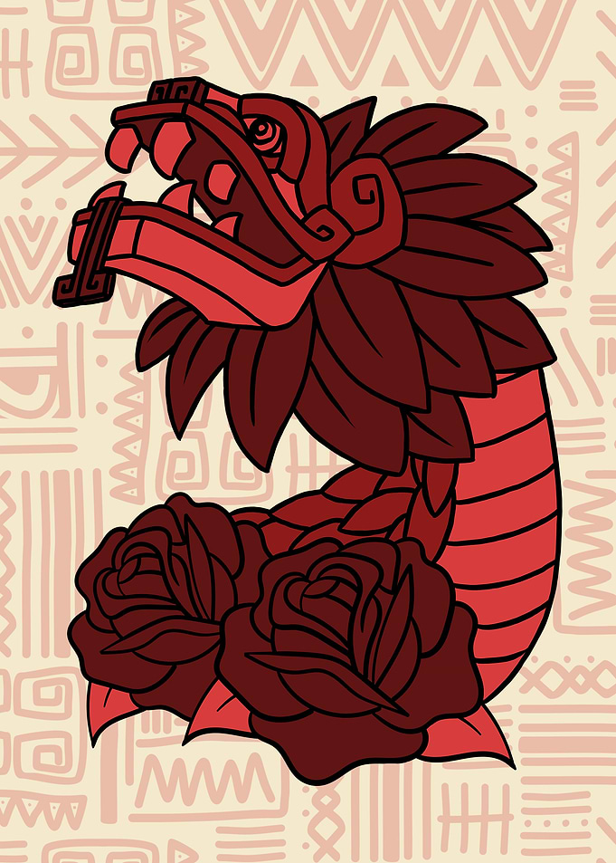 Quetzalcoatl Aztec Mayan