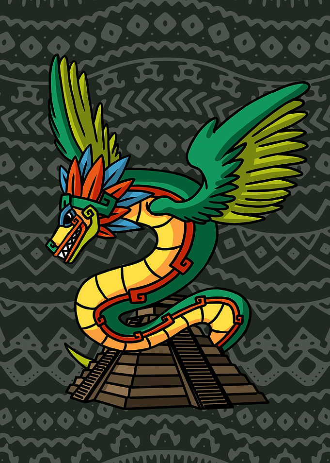 Quetzalcoatl Mayan Temple