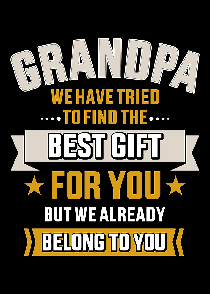 Funny grandpa tried find b