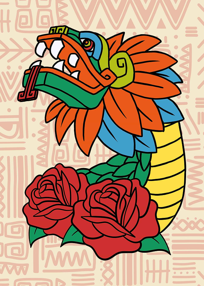 Quetzalcoatl Aztec Mayan
