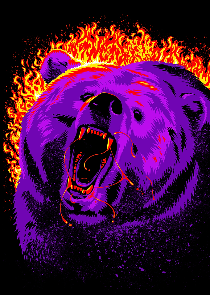 Fire bear