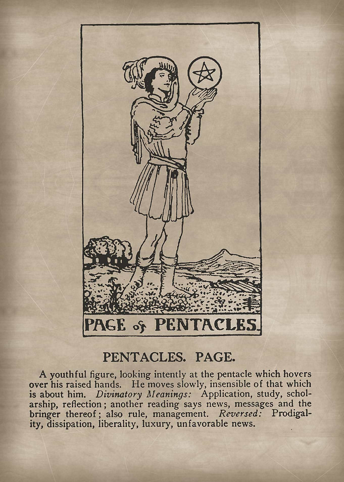 Page of Pentacles Tarot