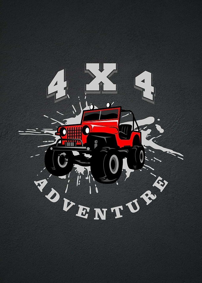 jeep illustration design