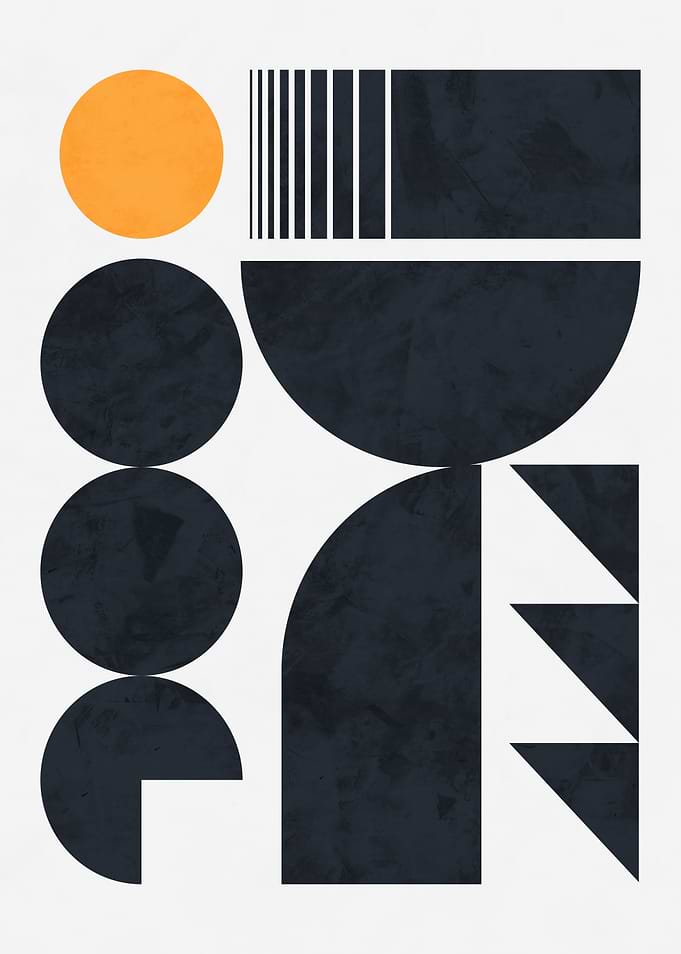 GEOMETRIC ABSTRACT 228A