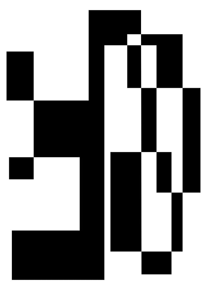 GEOMETRIC ABSTRACT 255A