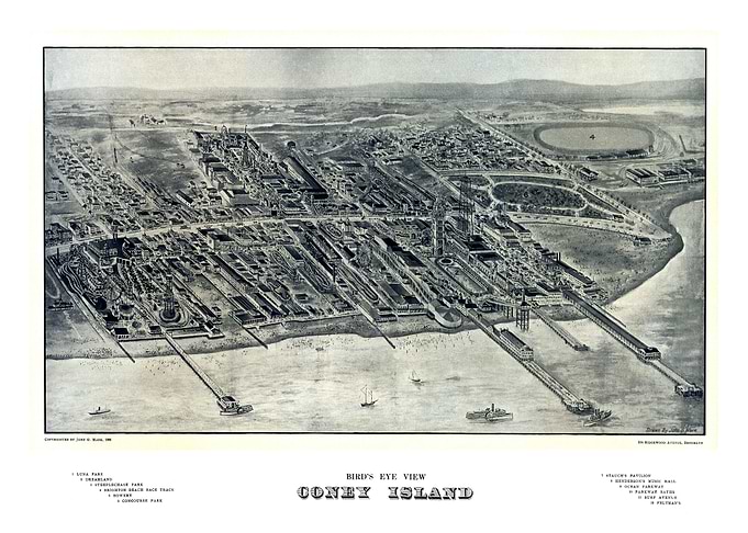 map of Coney Island