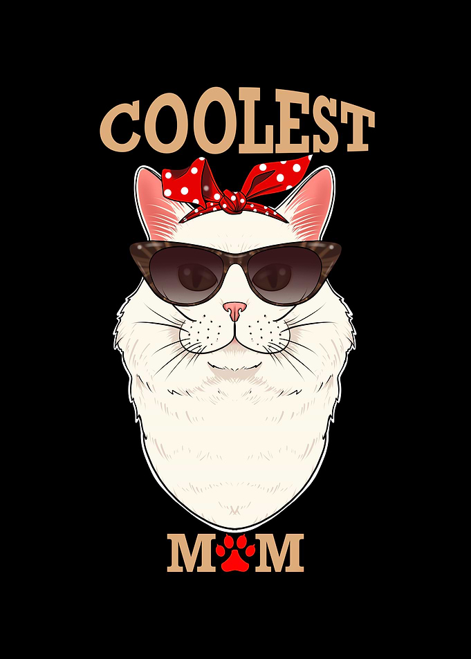 Turkish Angora Cat Mom