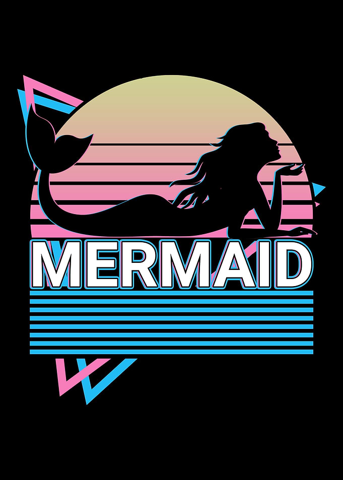 Mermaid Retro