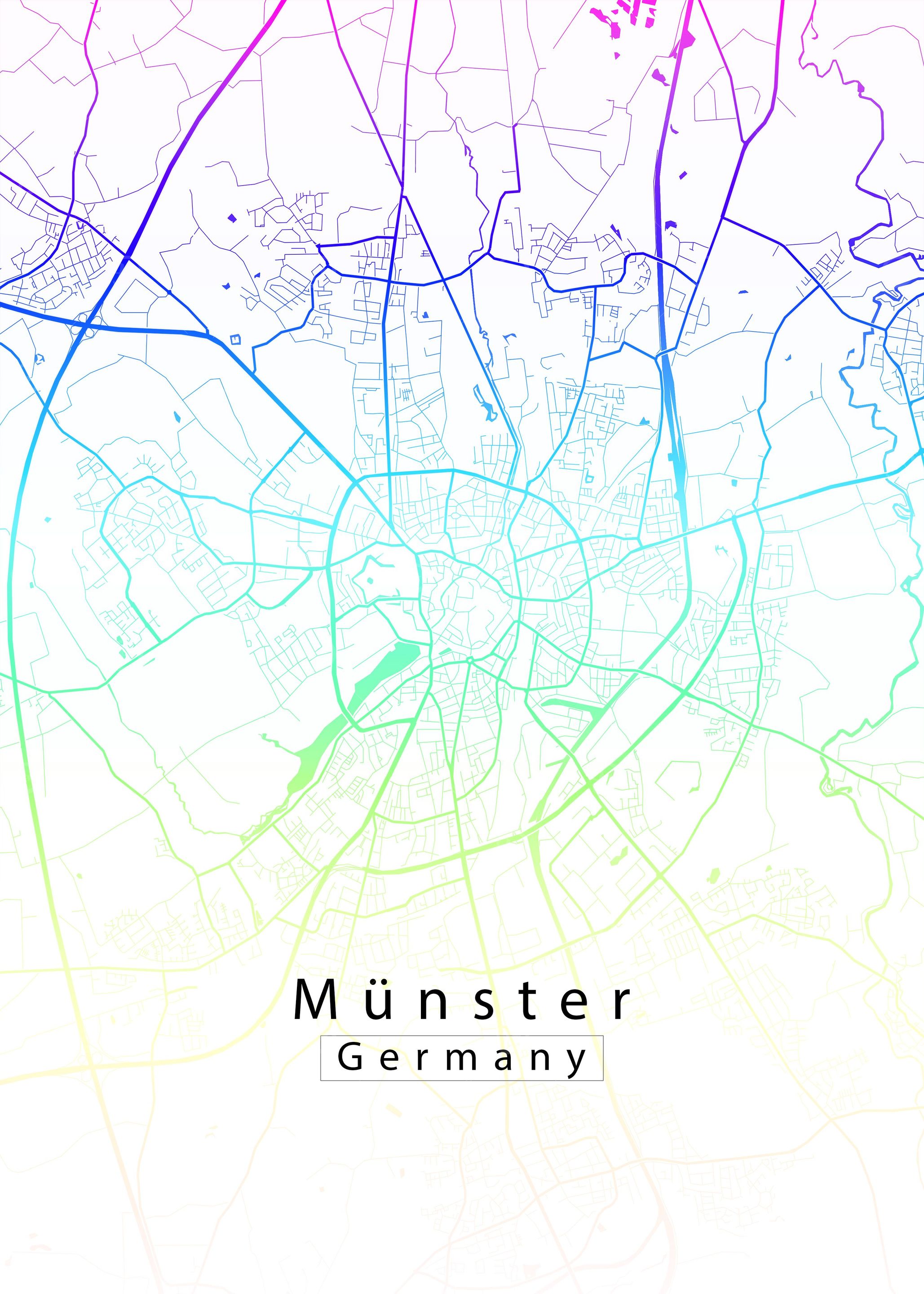 Muenster City Map