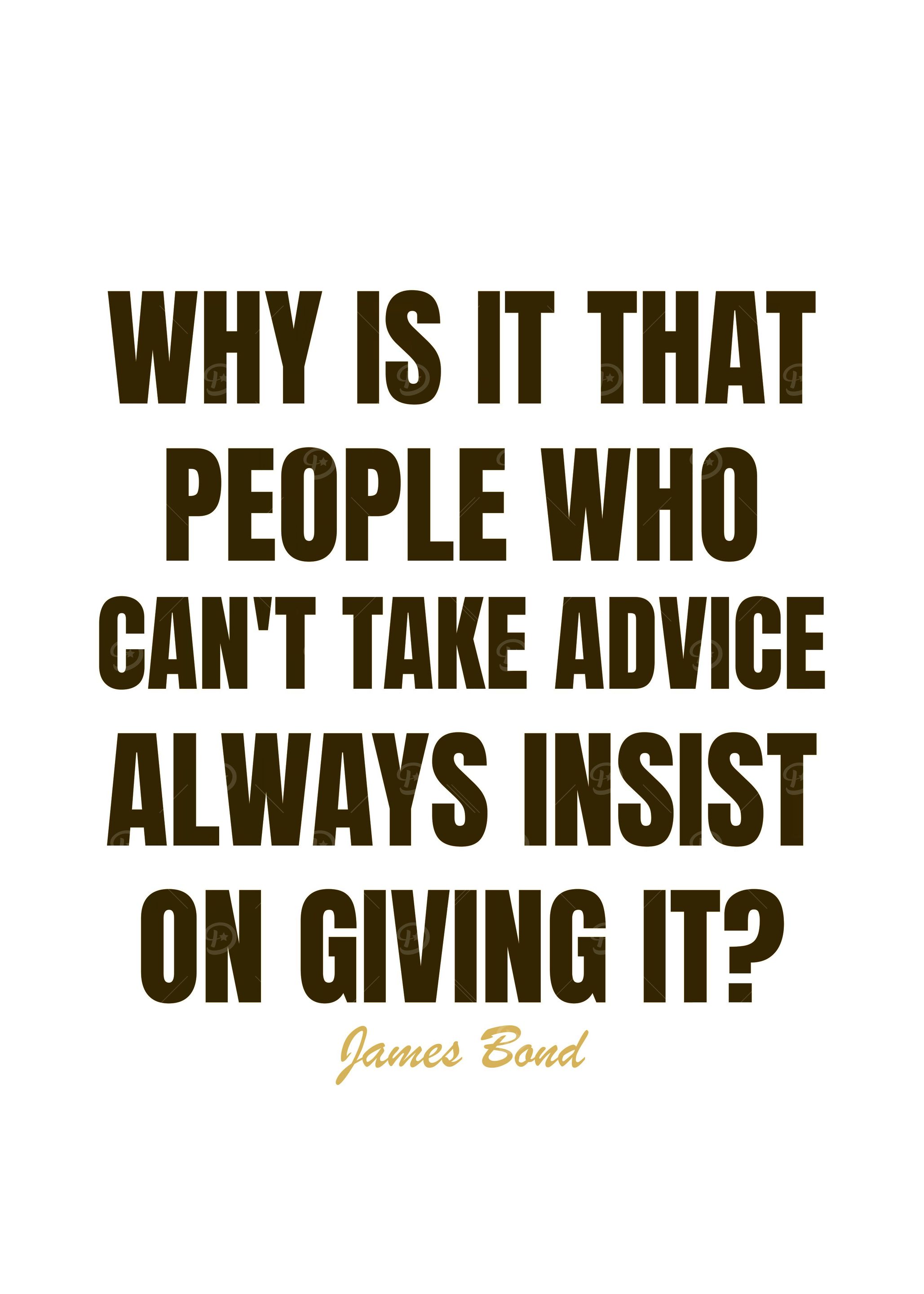 James Bond Quotes