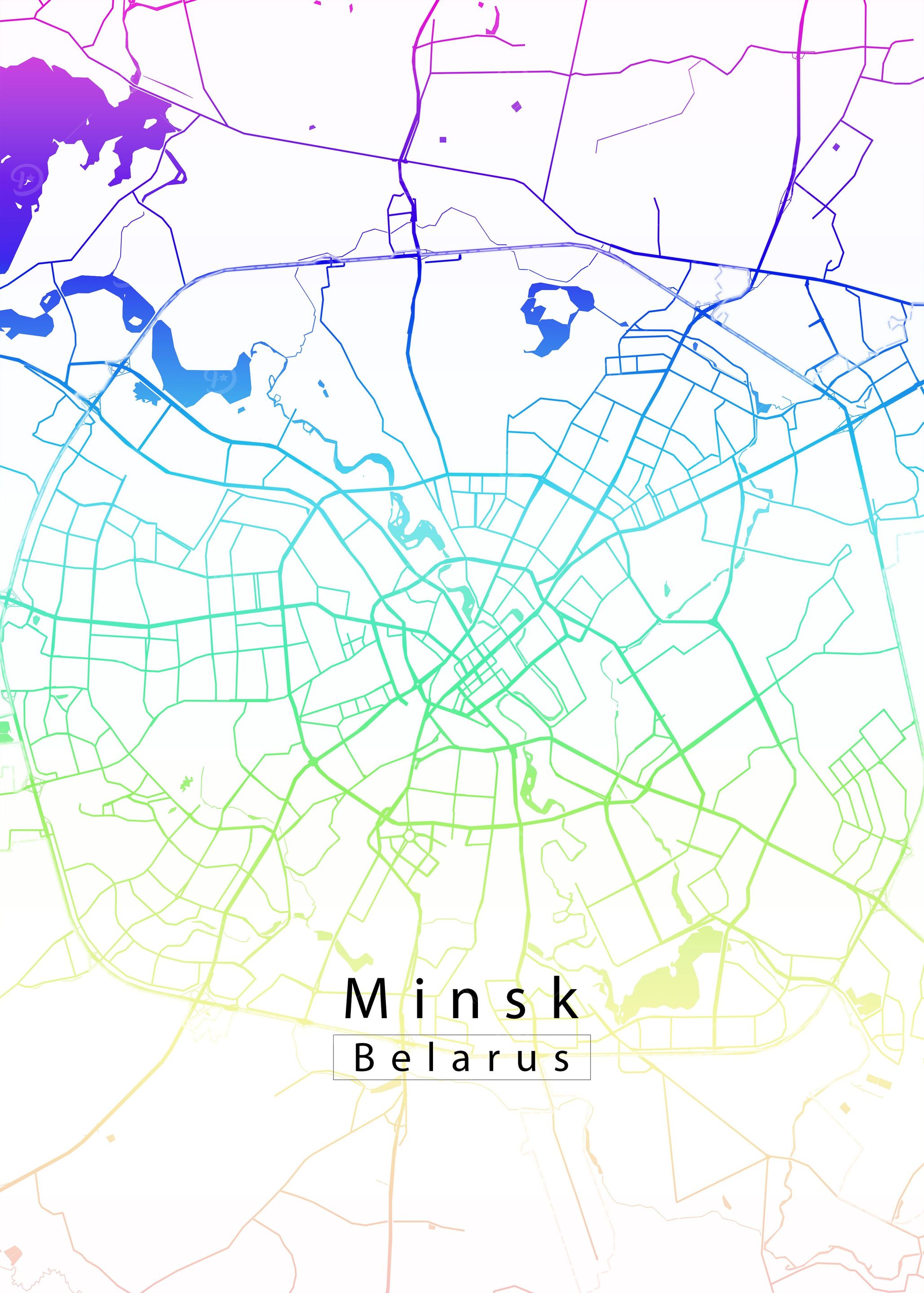 Minsk City Map