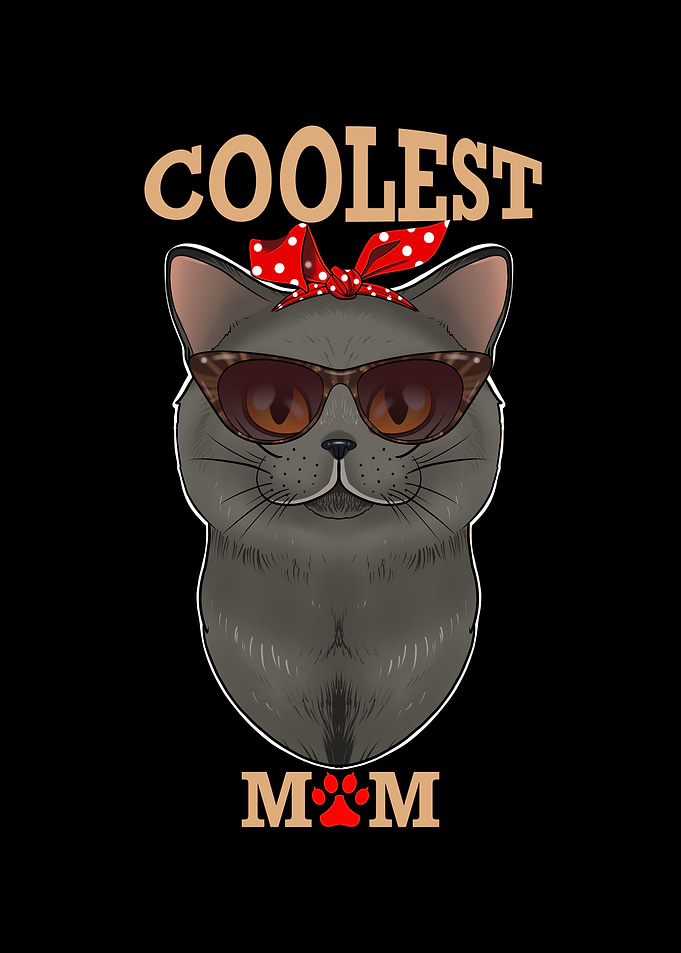 British Shorthair Cat Mom