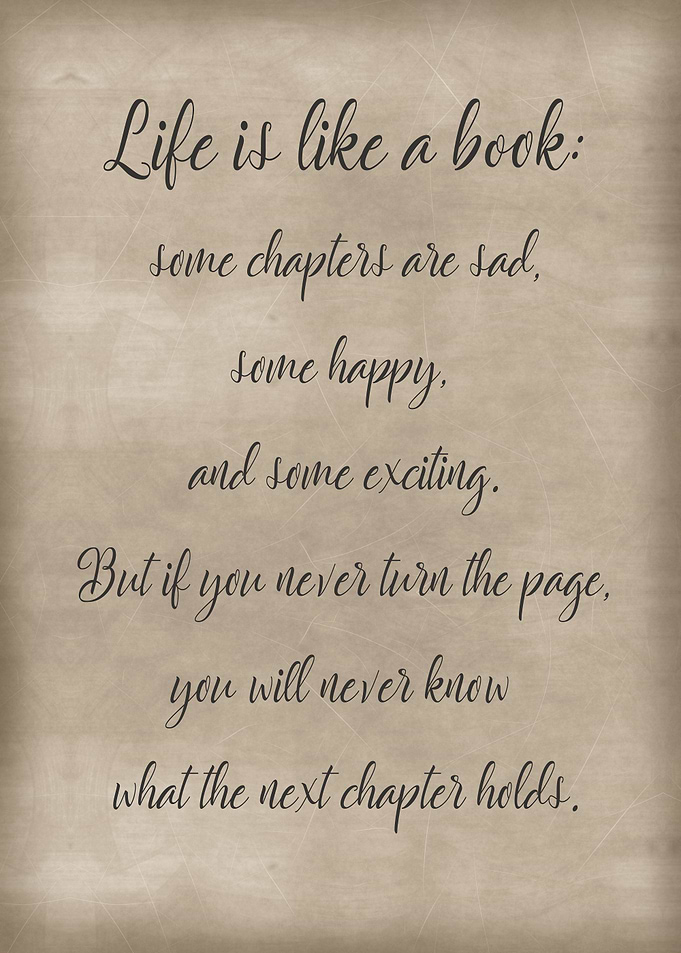 Life is like a book