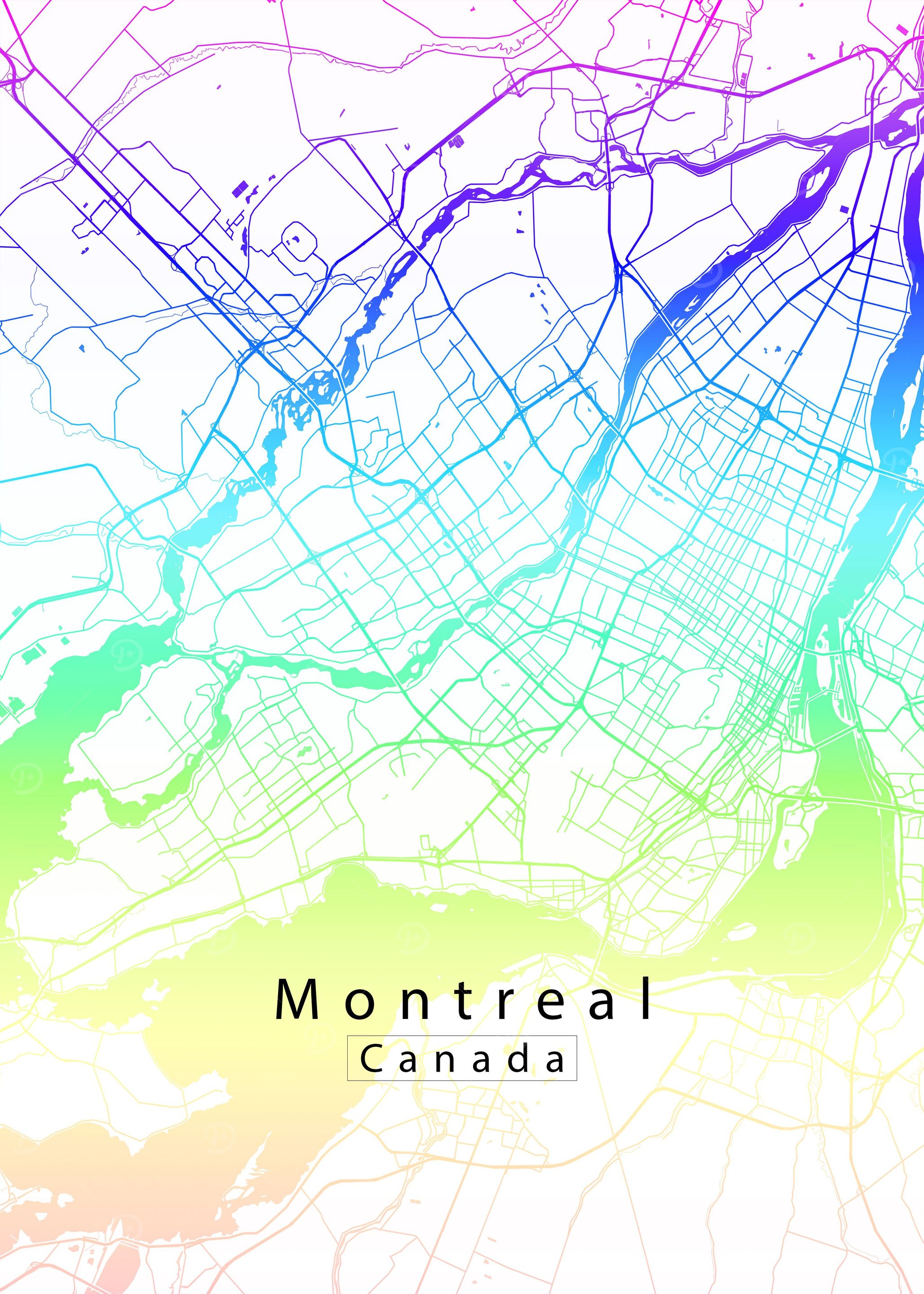 Montreal City Map
