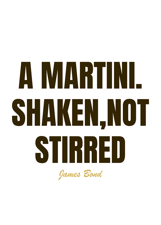 James Bond Quotes