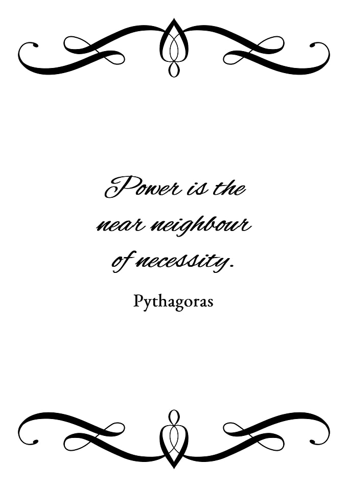 Power and Necessity