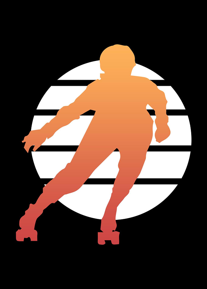 Retro Rollerskating