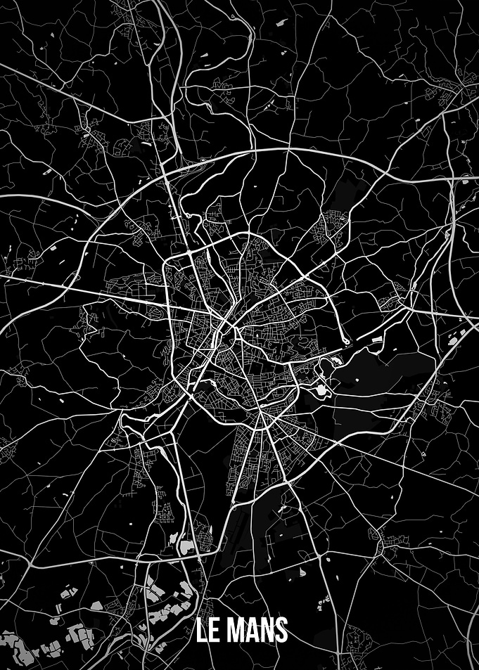 Le Mans dark map