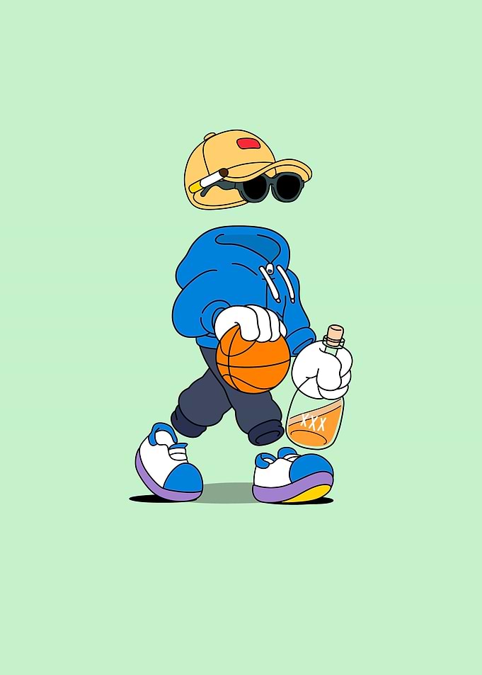 Invisible basketball