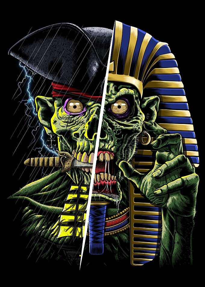 Egyptian pirate zombie