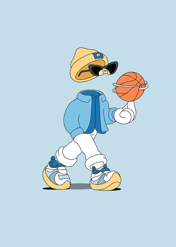 Invisible basketball