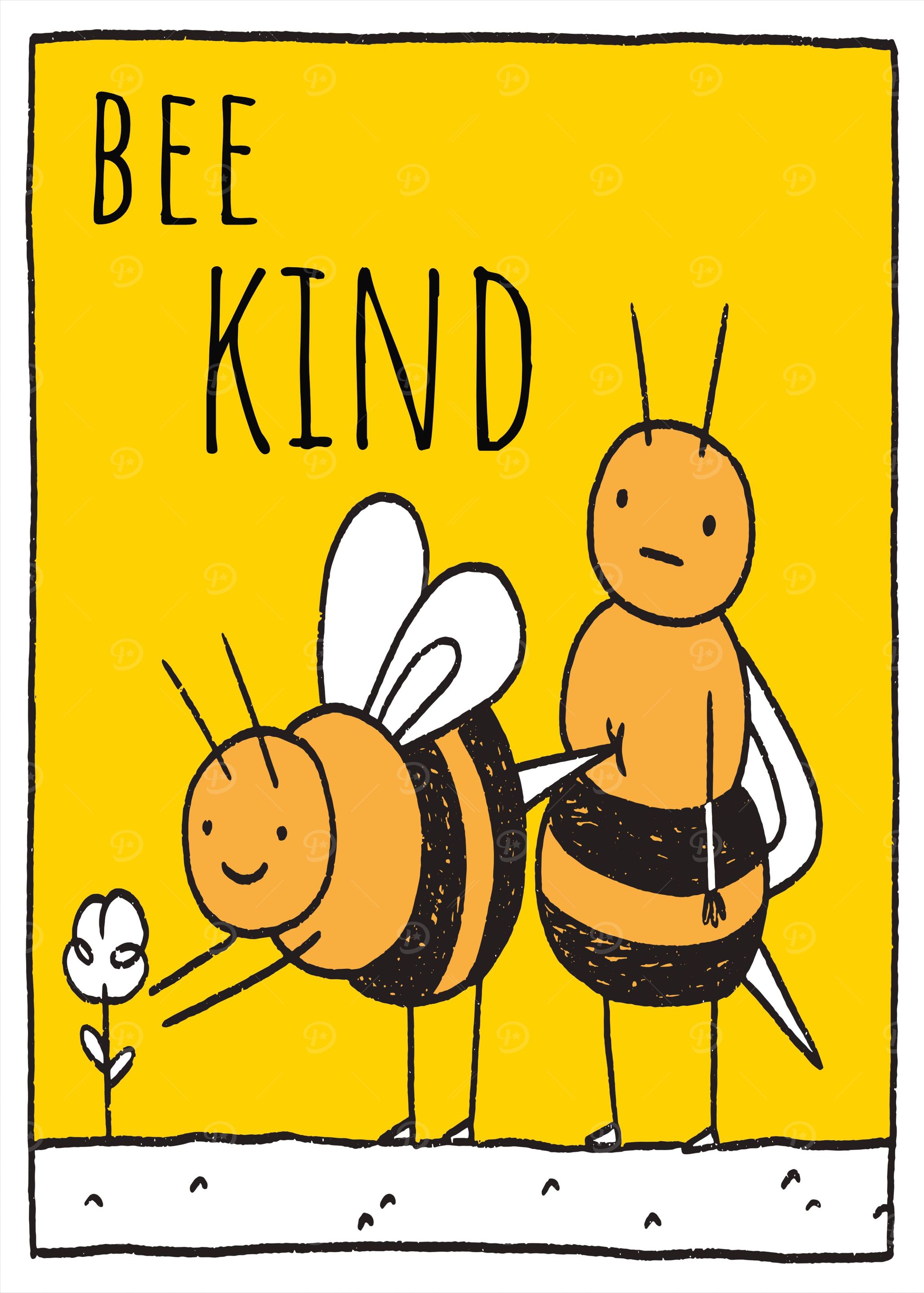 Funny Nursery Bee Kind