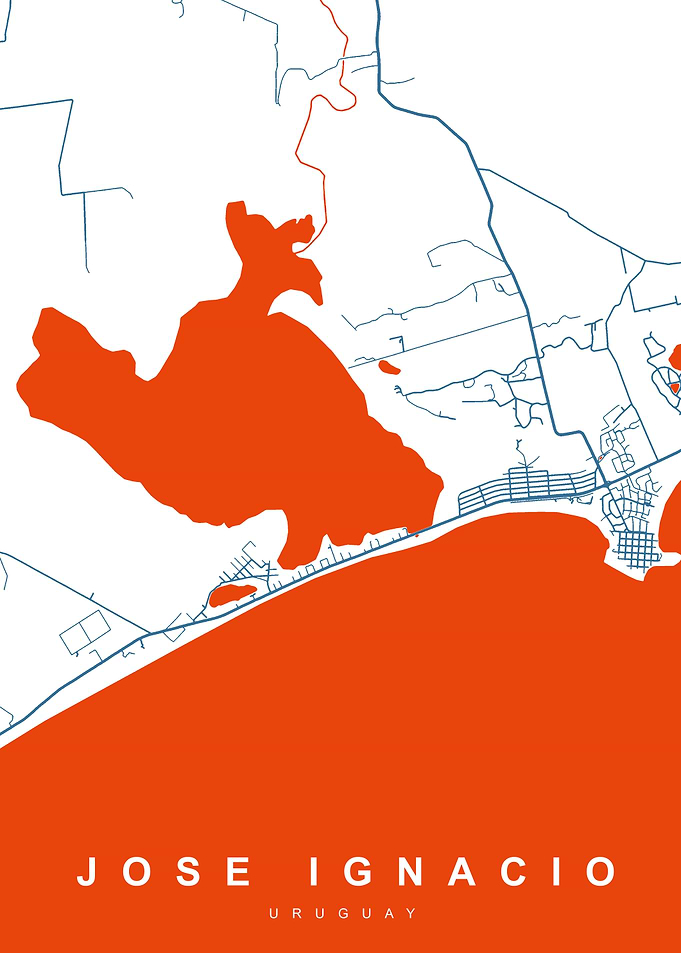 JOSE IGNACIO Map URUGUAY