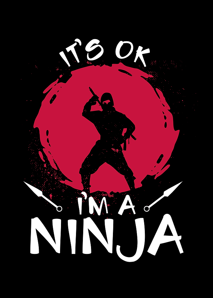 Its ok I am a ninja