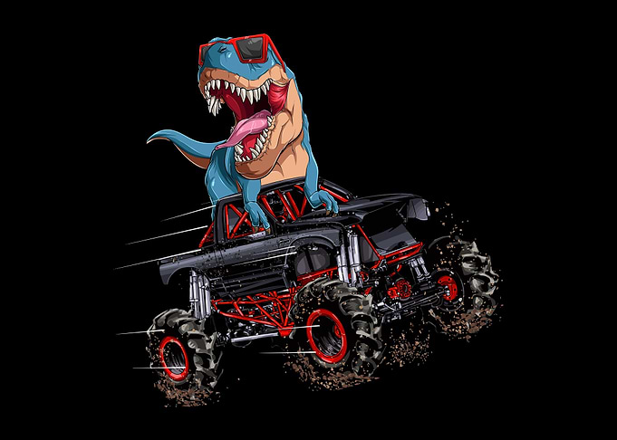 Trex Monster Truck Dirt