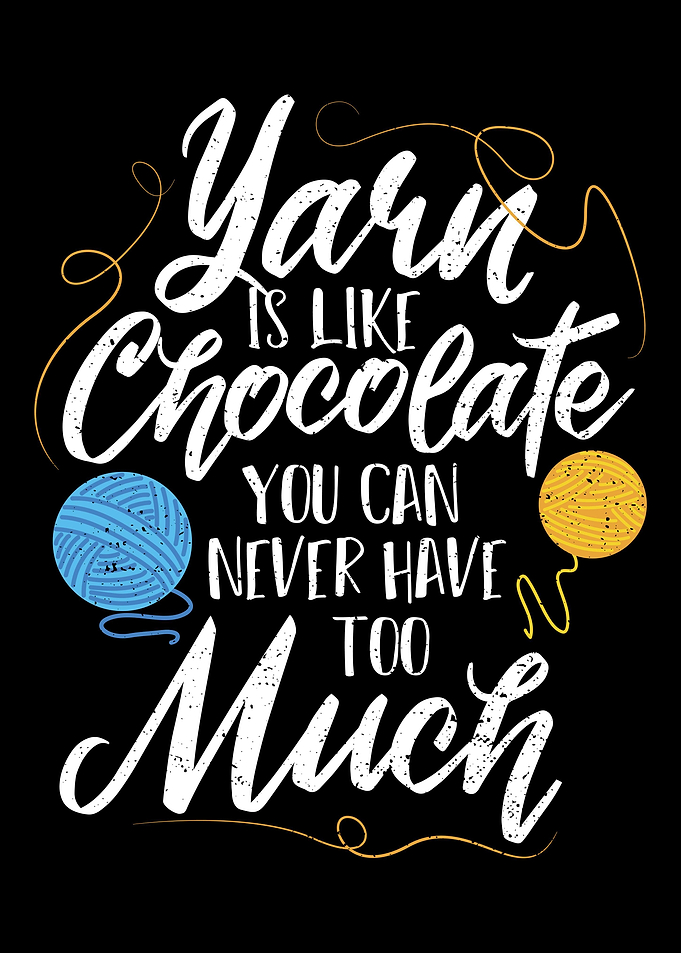 Funny Yarn Is Like Chocola