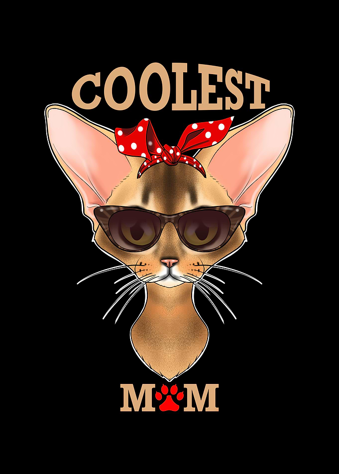 Abyssinian Cat Mom