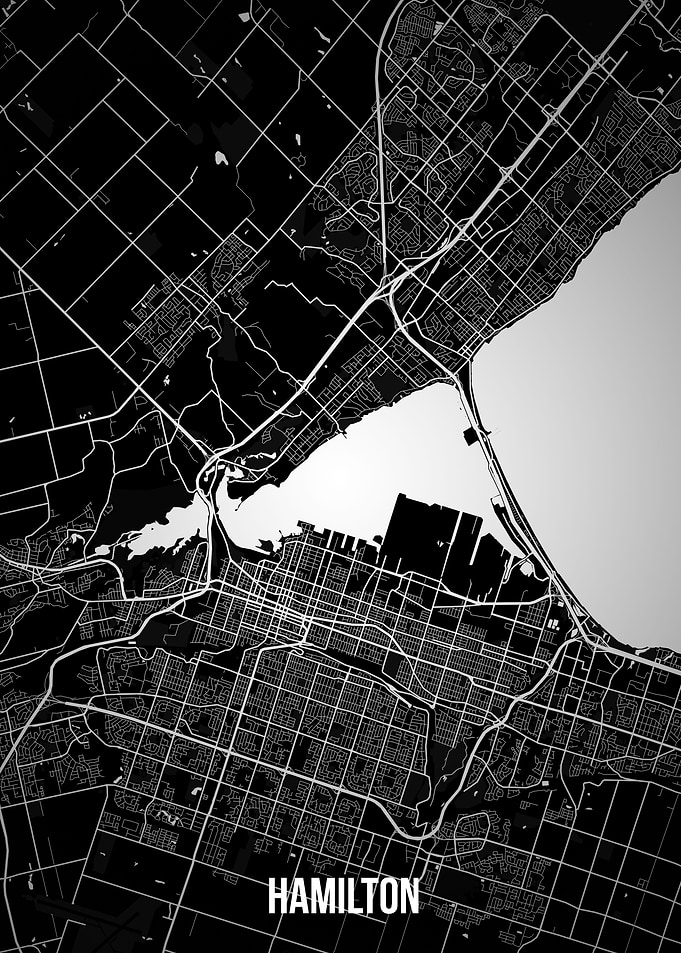 Hamilton dark map
