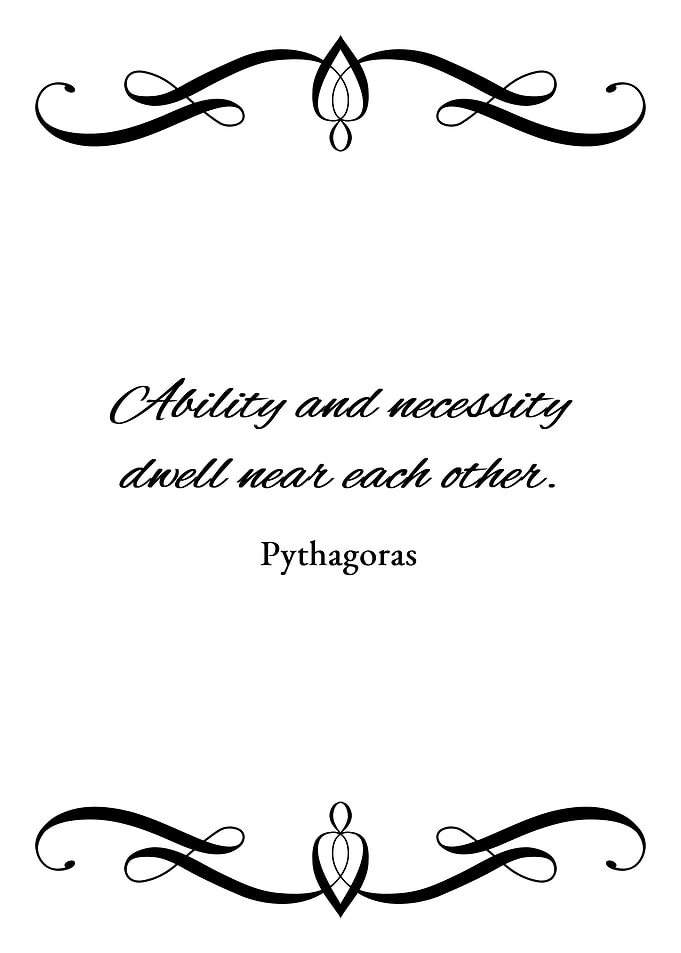 Ability and Necessity