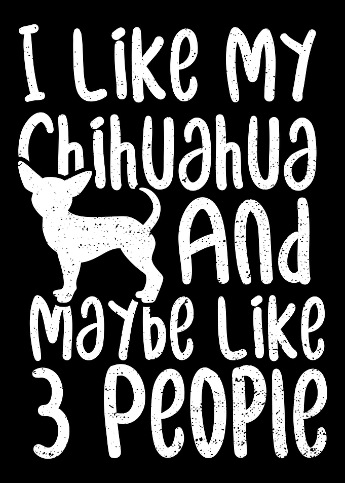 I Like My Chihuahua And Ma